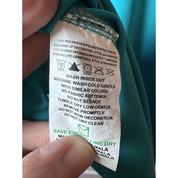 NFL Team Apparel Miami Dolphins Golf Shirt Men's Sz Medium Football - Picture 9 of 9